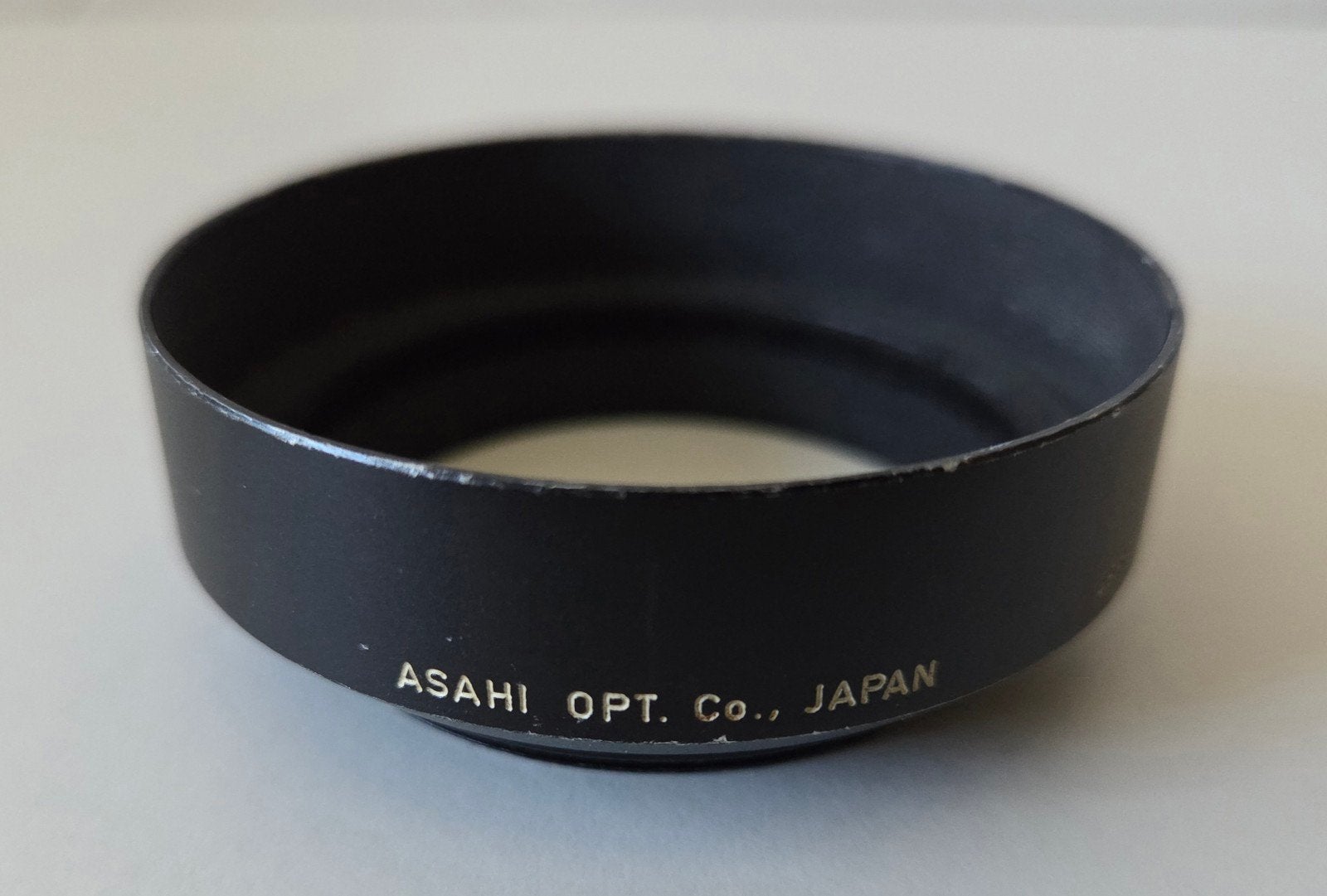 Vintage Asahi Pentax metalen zonnekap (49mm), Ophalen of Verzenden, Gebruikt, Pentax, Zonnekap