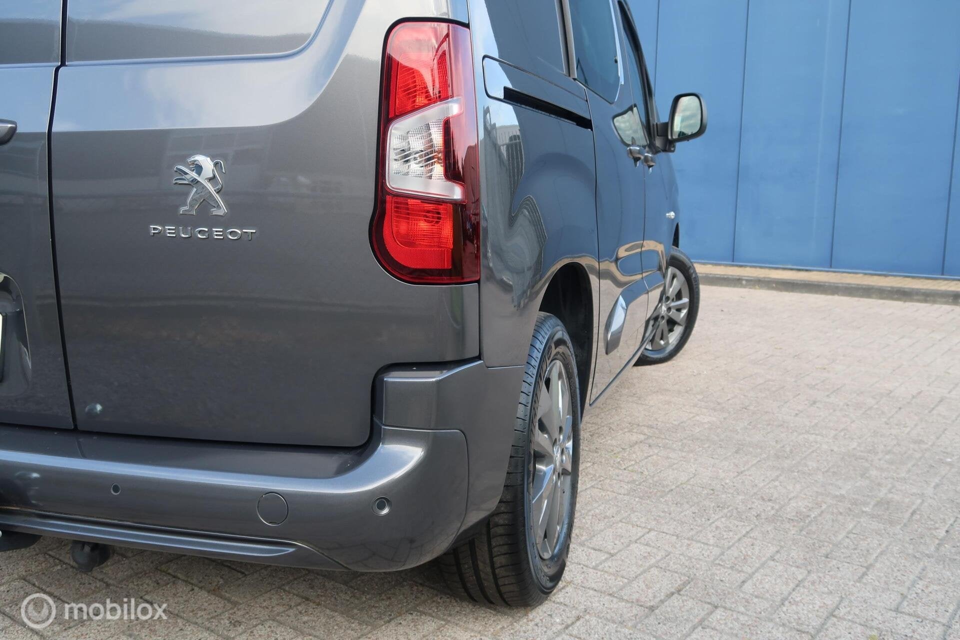 Peugeot Partner bestel 1.2 110PK MARGE AUTO, BTW VRIJ, Voorwielaandrijving, Dealer onderhouden, Stof, Gebruikt