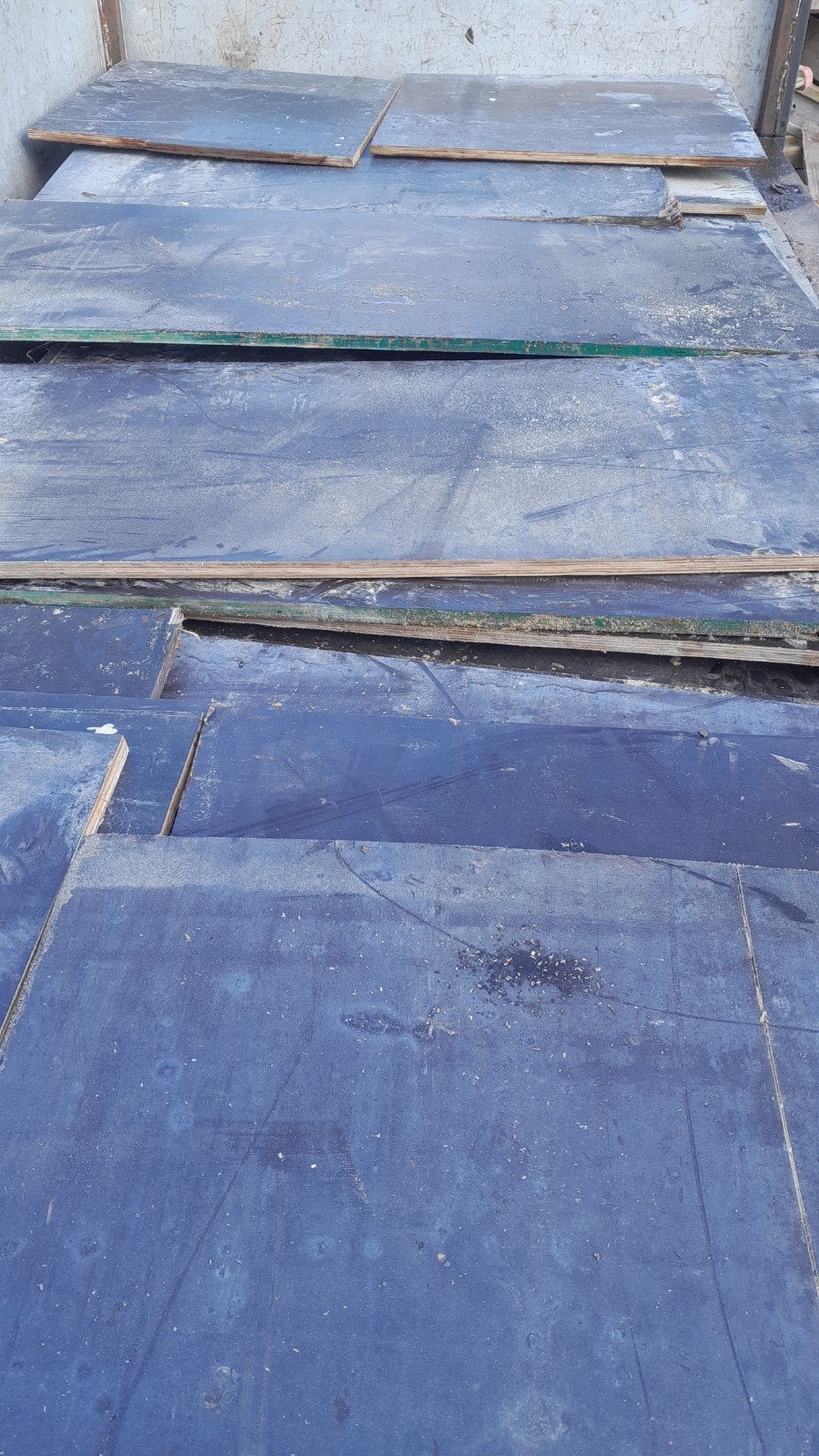 Gebruikte betonplex platen, Doe-het-zelf en Verbouw, Ophalen, Gebruikt, Betonplex, 20 tot 50 mm