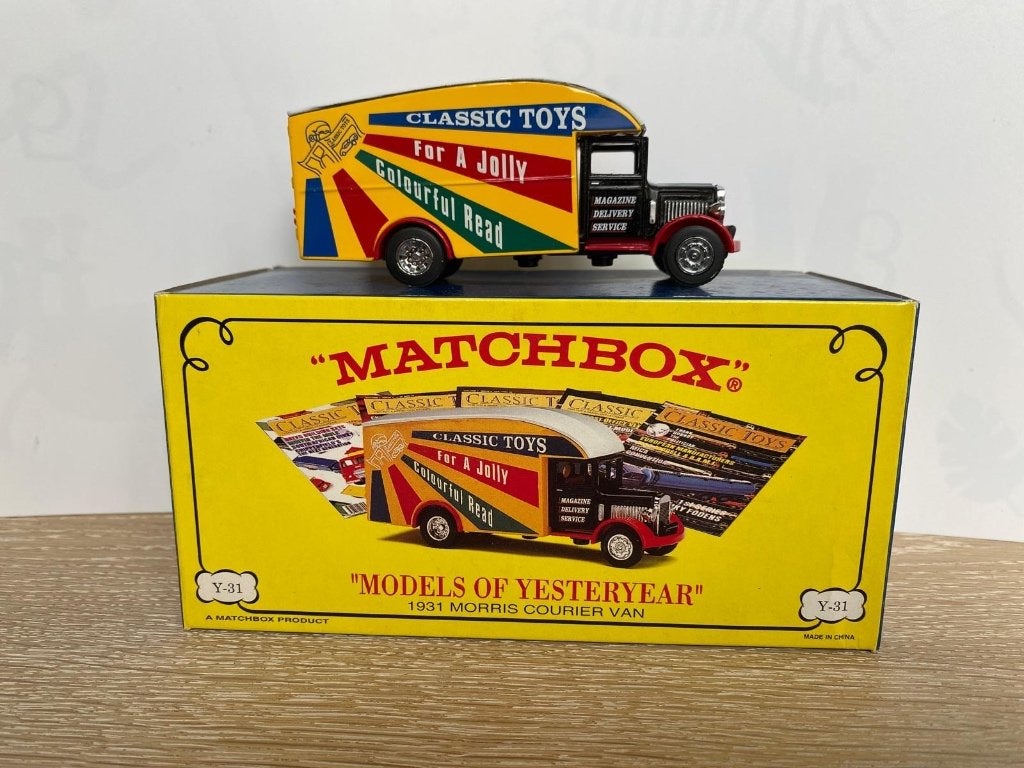 Matchbox Models of Yesteryear Y-31 1931 Morris Courier Van, Ophalen of Verzenden, Zo goed als nieuw, Bus of Vrachtwagen, Matchbox