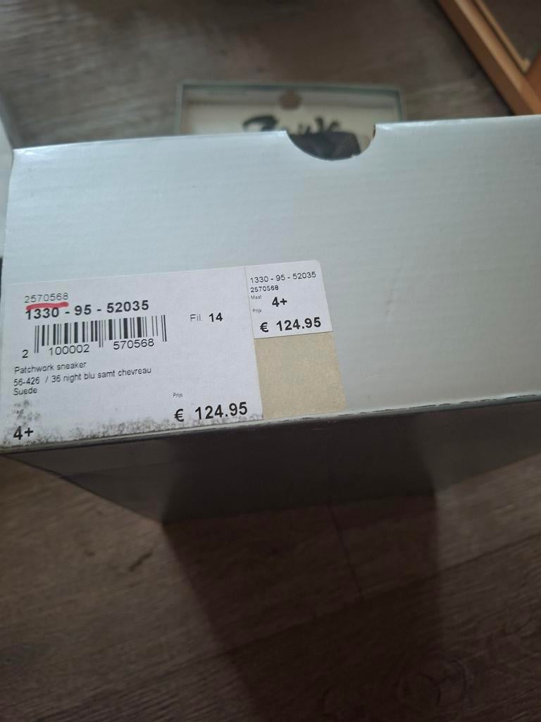 Gabor schoenen dames blauw mt 37,5, Ophalen of Verzenden, Toner