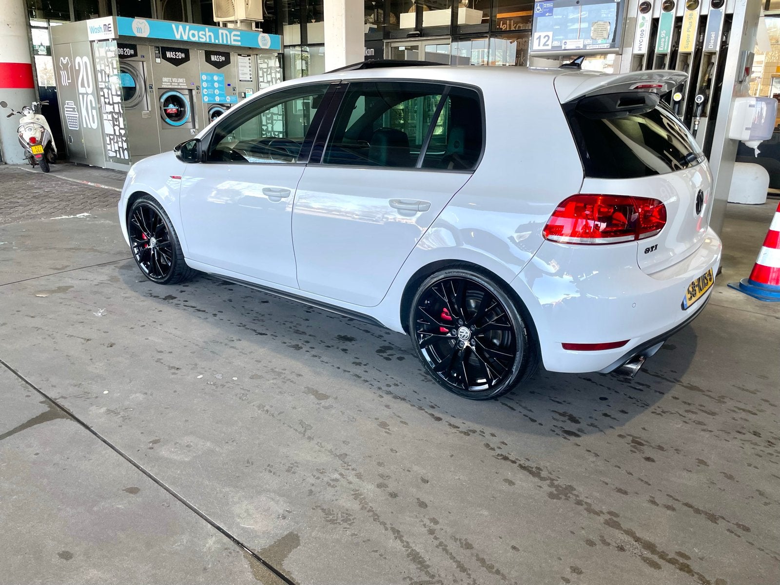 Volkswagen Golf 2.0 GTI DSG, Auto's, 4 cilinders, Wit, 14 km/l, 1314 kg