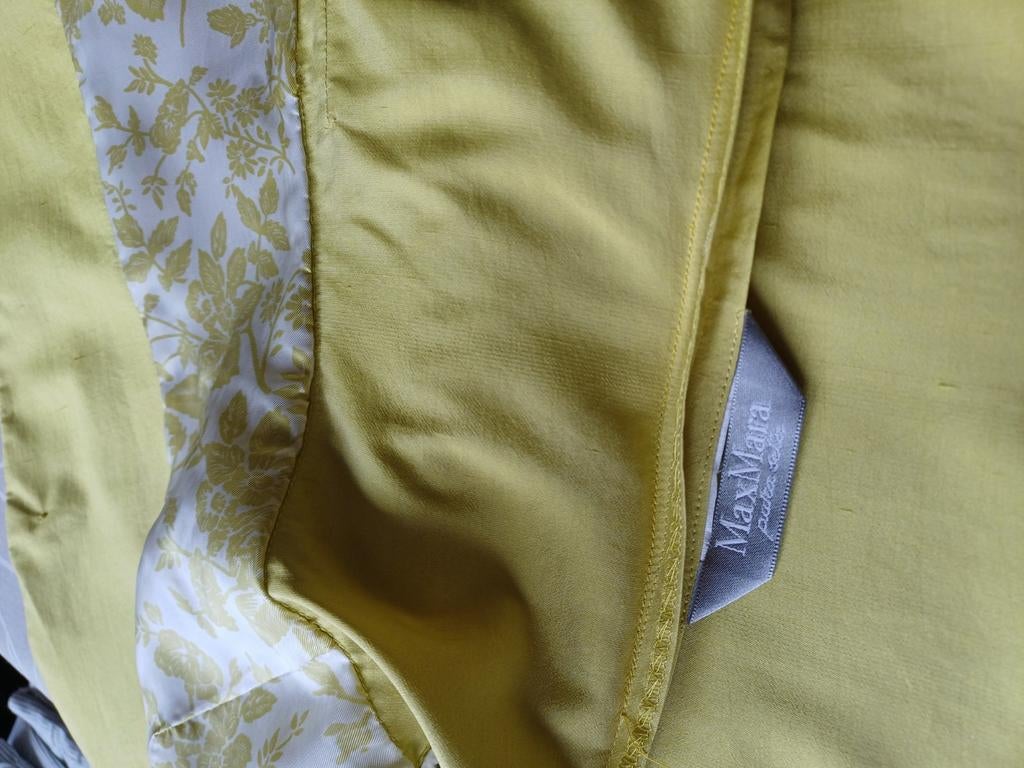 Geel MaxMara jasje maat M, Kleding | Dames, Maat 38/40 (M), Geel, Max Mara, Ophalen of Verzenden