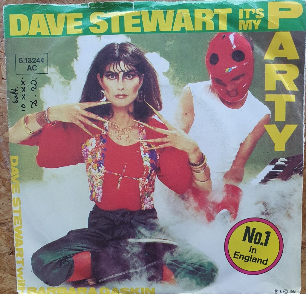 Dave Stewart - It's My Party, Gebruikt, Verzenden, 7 inch, Fotohoes