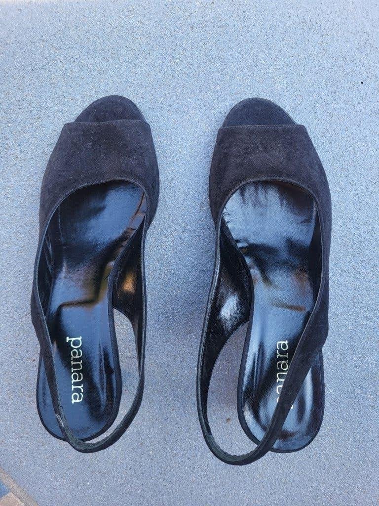 Zo goed als nieuwe hakschoenen van Panara, maat 37, Schoenen met lage hakken, Panara, Verzenden, Zwart