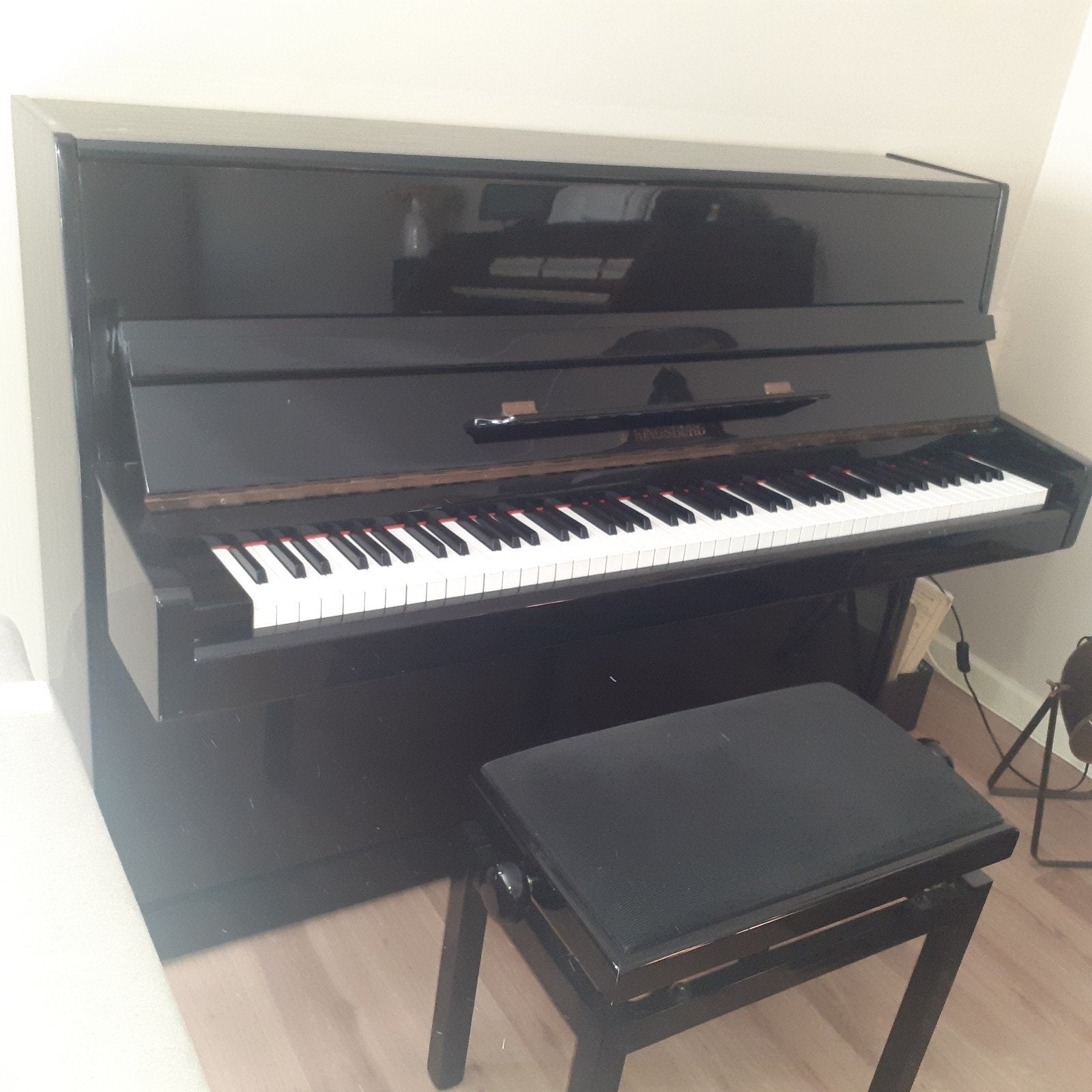 Kingsburg piano, Ophalen, Gebruikt, Zwart, Piano