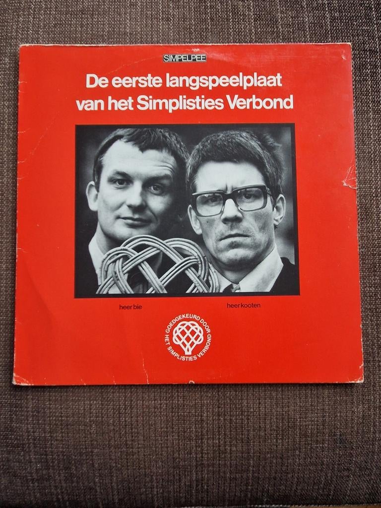 LP: Het Simplistisch Verbond - De eerste langspeelplaat, Cd's en Dvd's, Vinyl | Nederlandstalig, Ophalen of Verzenden, Gebruikt