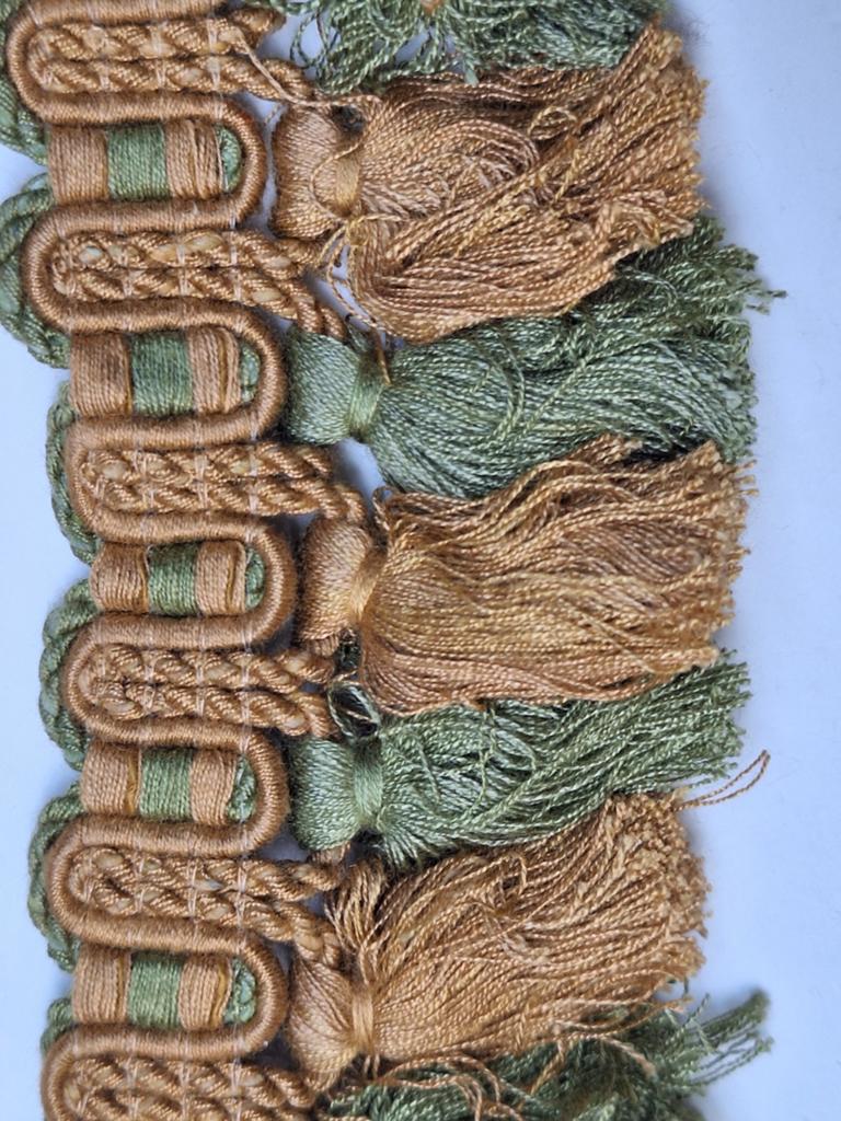 Prachtig vintage franjeband., Hobby en Vrije tijd, Naaien en Fournituren, Nieuw, Lint, Band of Elastiek, Ophalen of Verzenden