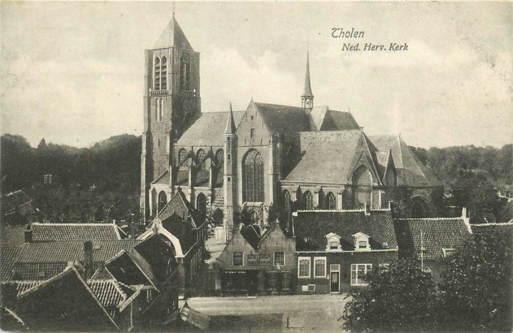 379-157-015 Tholen  Ned Herv Kerk, Verzenden, Voor 1920, Zeeland
