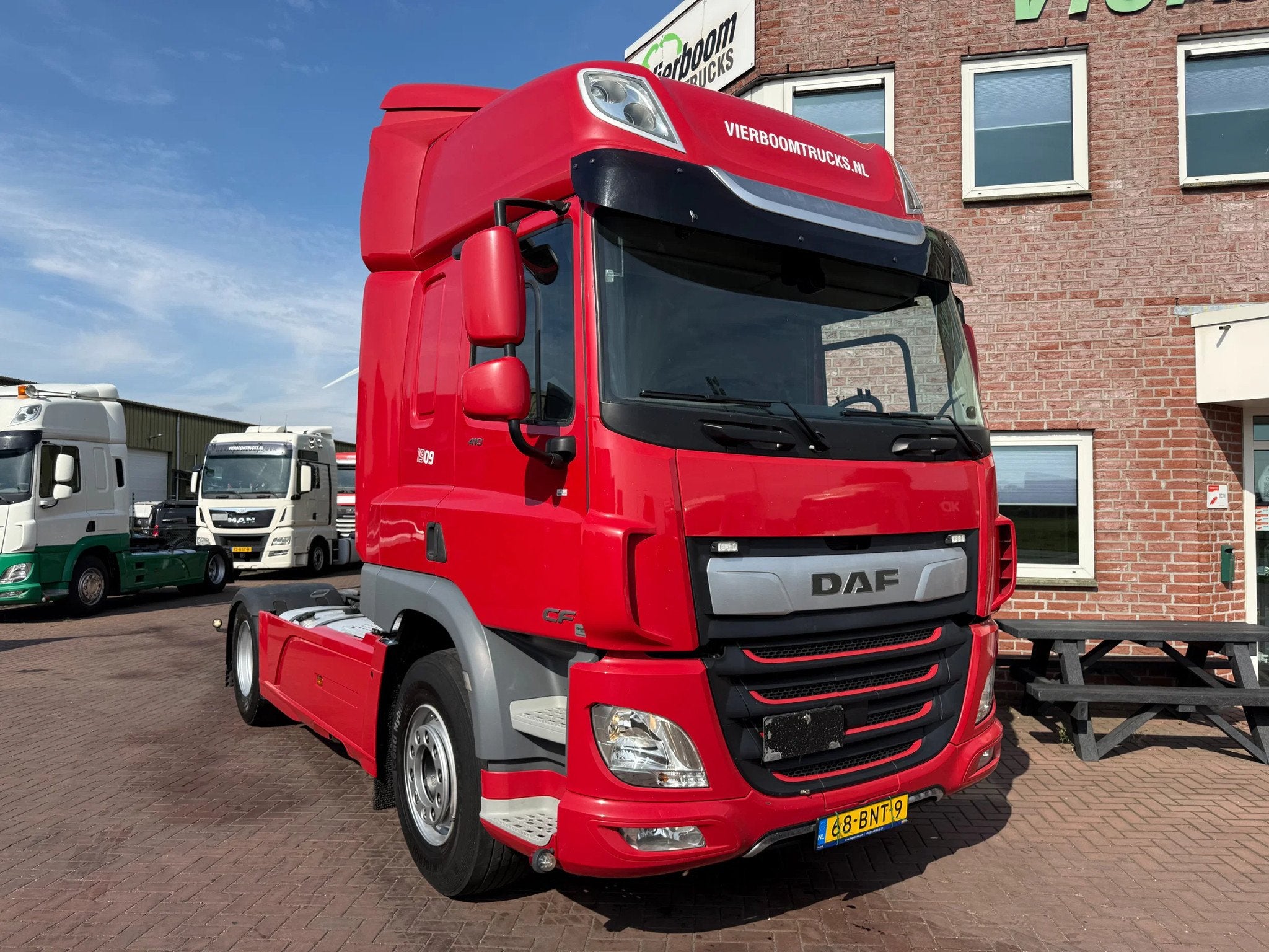DAF CF 410 CF410 Spacecab / Euro6 D / Smart tacho / 521tkm /, Automaat, Achterwielaandrijving, Euro 6, Bedrijf