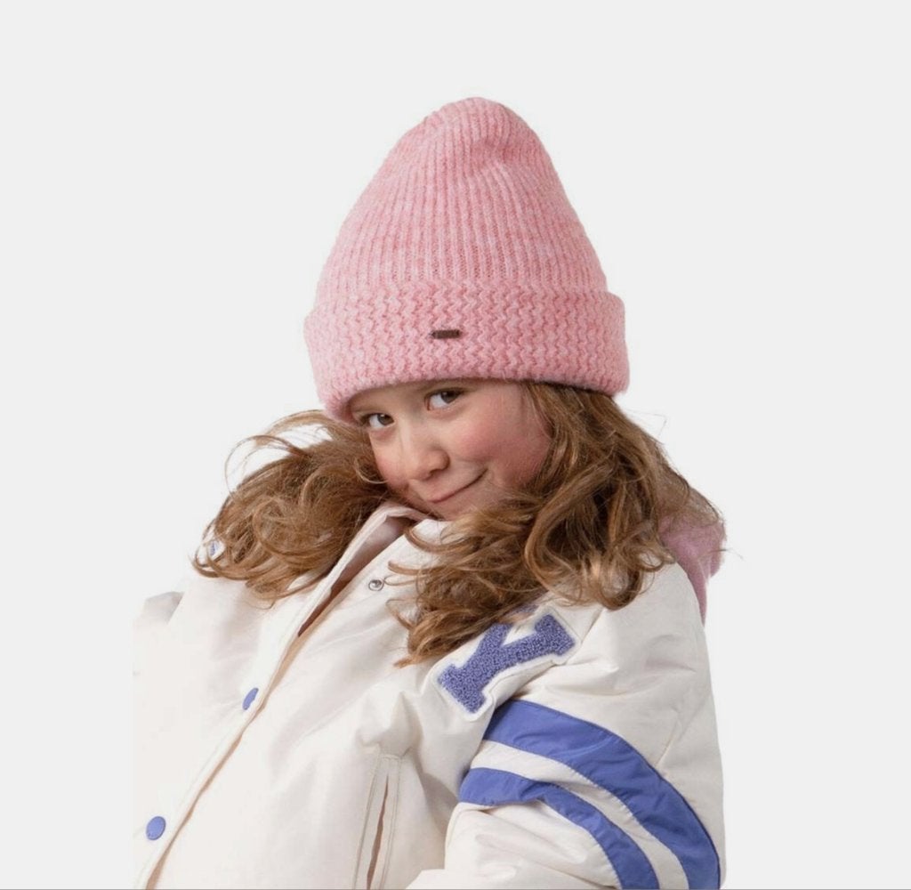 Nieuw+kaartje BARTS gebreide roze muts; maat 4-8 jaar, Meisje, Barts, Nieuw, Ophalen of Verzenden