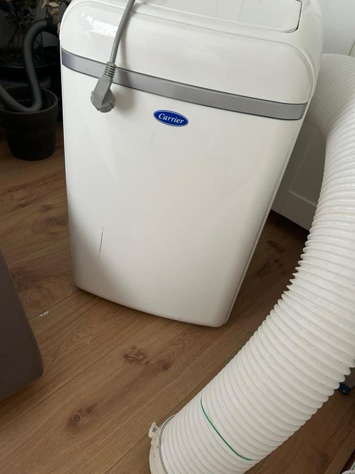 Carrier Mobiele Airco 3.5kW - Koelen en Ontvochtigen, Ophalen, 3 snelheden of meer, Zo goed als nieuw, Koelen en Ontvochtigen
