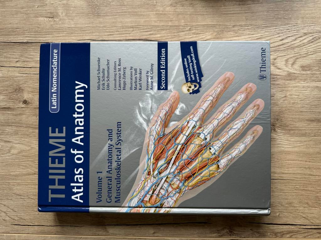 Thieme Atlas of Anatomy - Volume 1: Algemene Anatomie, Ophalen of Verzenden, Nieuw, Natuurwetenschap