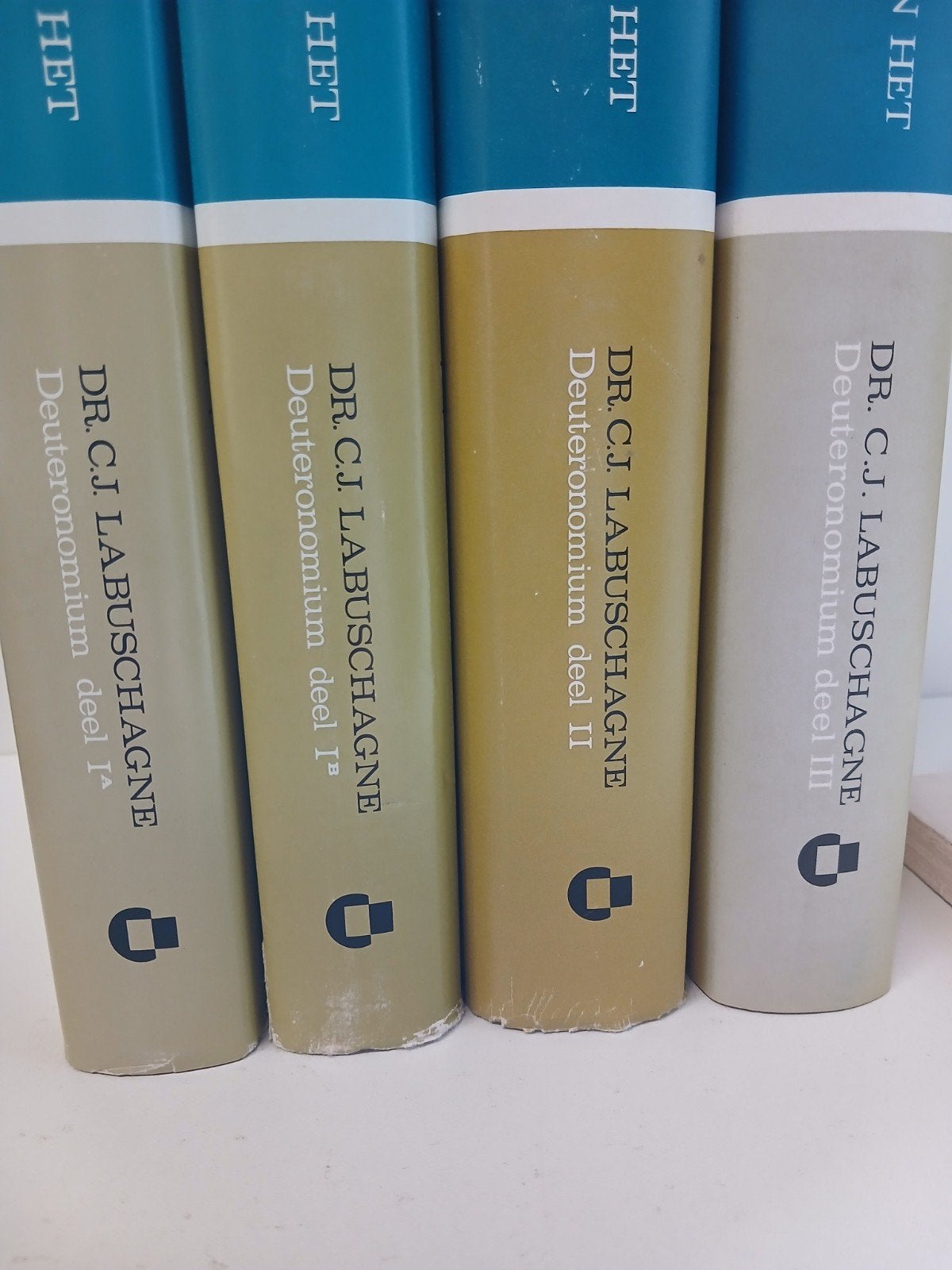 Labuschagne, Dr. C.J.; Deuteronomium 4 delen POT, Boeken, Ophalen of Verzenden, Gelezen, Christendom | Protestants