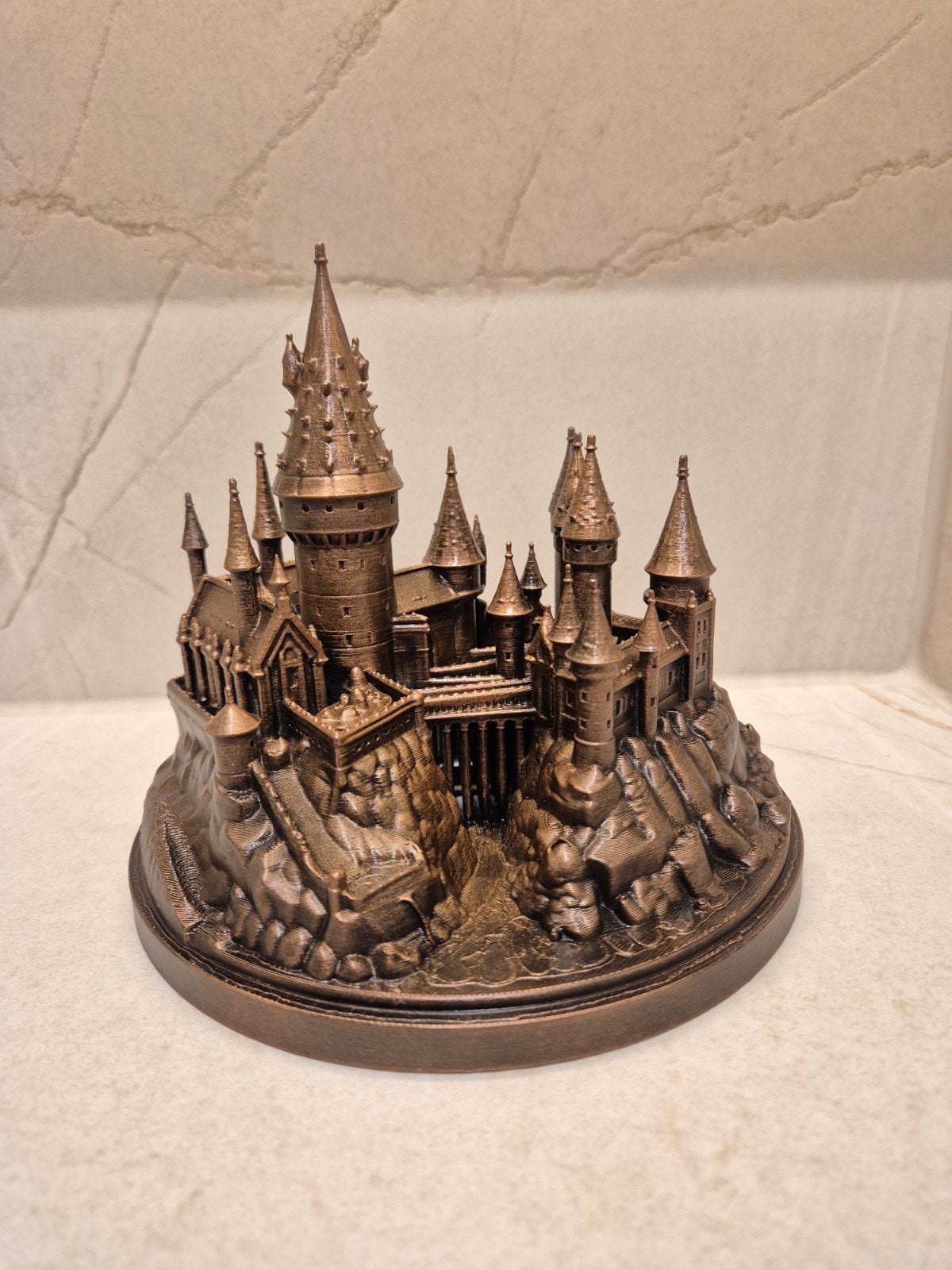 3D Beeldje Harry Potter Zweinstein Kasteel, Verzamelen, Harry Potter, Ophalen of Verzenden, Nieuw, Beeldje of Buste