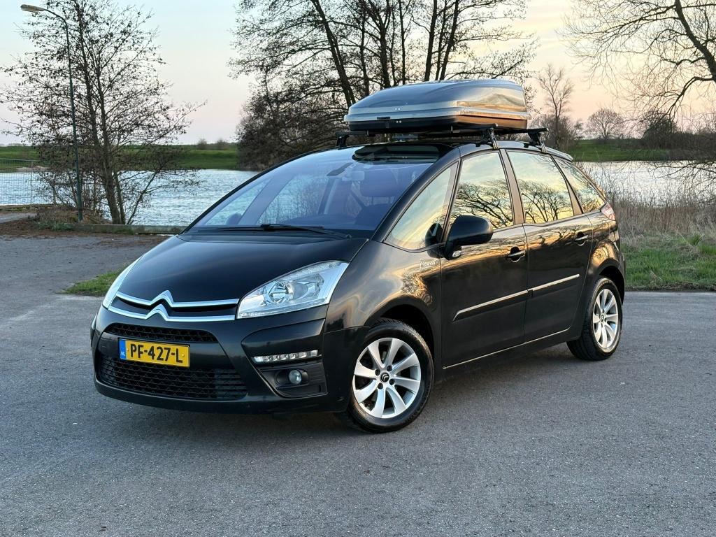 Citroën C4 Picasso 1.6 HDi Tendance Dakkoffer Sensoren NETT, Euro 5, Gebruikt, Zwart, 4 cilinders