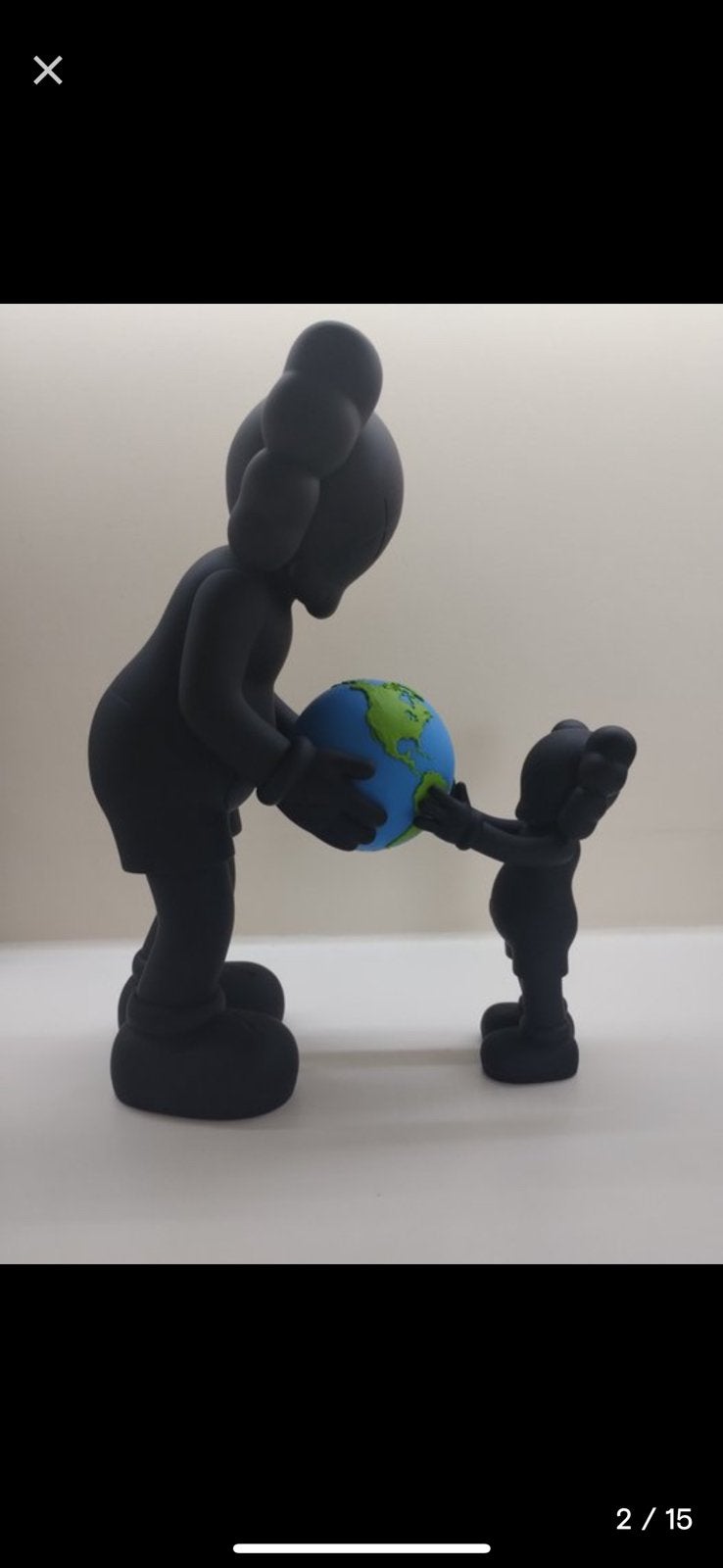 Kaws - The Promise, Ophalen, Beeld, Zwart, Overige materialen