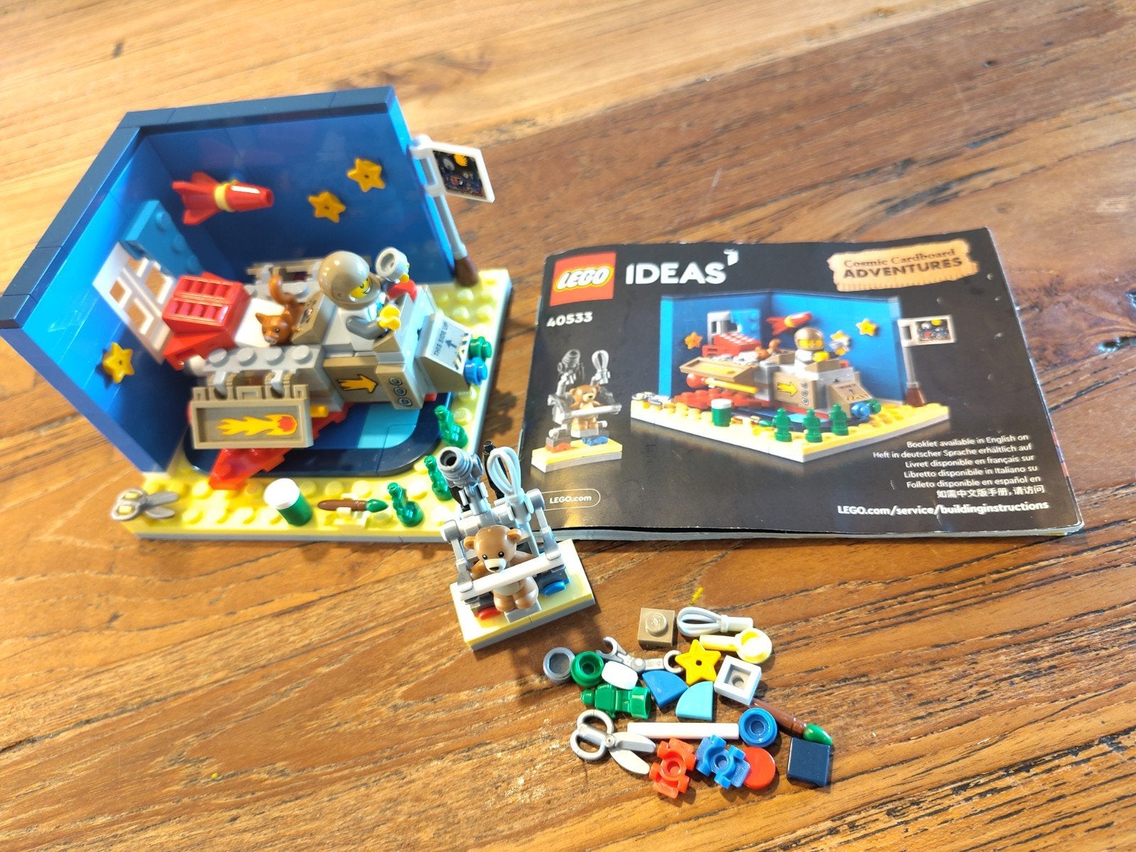 LEGO Ideas 40533 Cosmic Cardboard Adventures, Lego, Compleet, Ophalen of Verzenden, Complete set