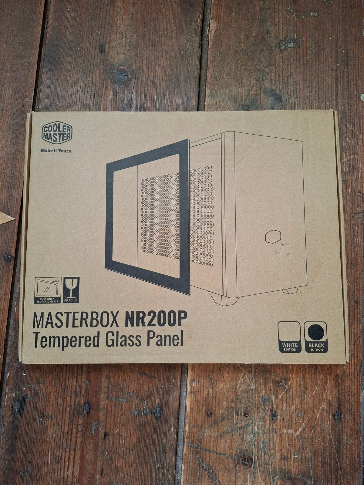 Masterbox NR200P - Tempered Glass Panel, Ophalen