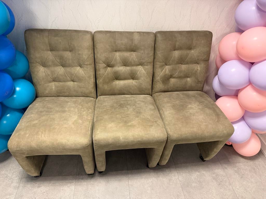 6 mooie eetkamerstoelen, Ophalen, Gebruikt, Overige kleuren, Drie