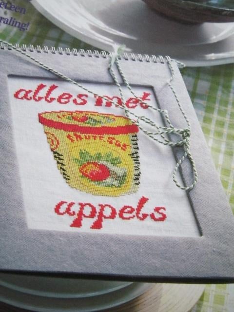 Borduurpatroon  Pot Appel stroop  nr 9332, Verzenden, Nieuw, Handborduren, Patroon
