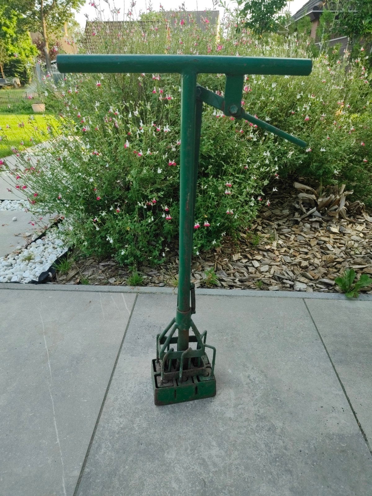 Goedwerkende gietijzeren pottenpers, Tuin en Terras, Ophalen, Gebruikt, Overige soorten