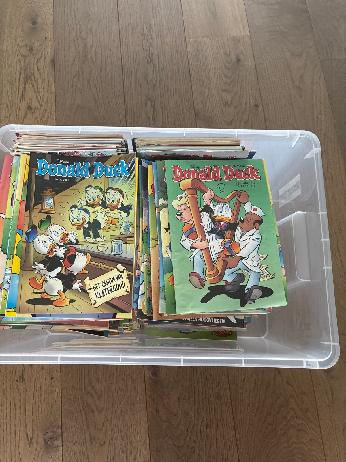 Grote verzameling Donald Duck weekbladen 2018-2024, Complete serie of reeks, Ophalen of Verzenden, Gelezen