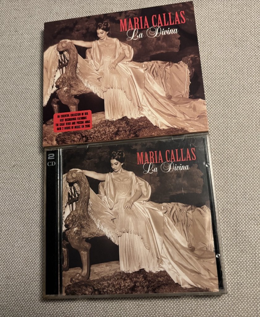 Maria Callas, La Divina (CD), Ophalen of Verzenden, Zo goed als nieuw