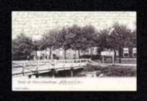 Nieuw-Weerdinge Brug Hotel 1906., Ophalen of Verzenden, Voor 1920, Gelopen, Drenthe