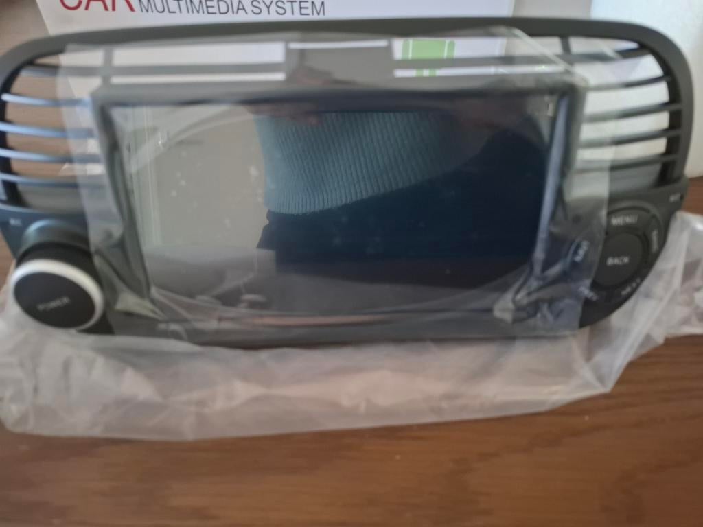 Nieuw Fiat 500 Car Multimedia Systeem, Auto diversen, Autoradio's, Ophalen of Verzenden, Nieuw