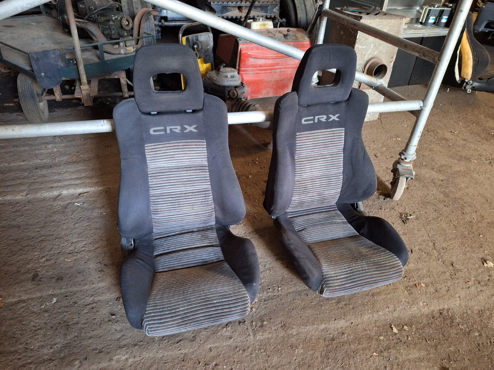 Honda CRX ED9 MK1 Stoelen - Ophalen in Zuidbroek, Ophalen