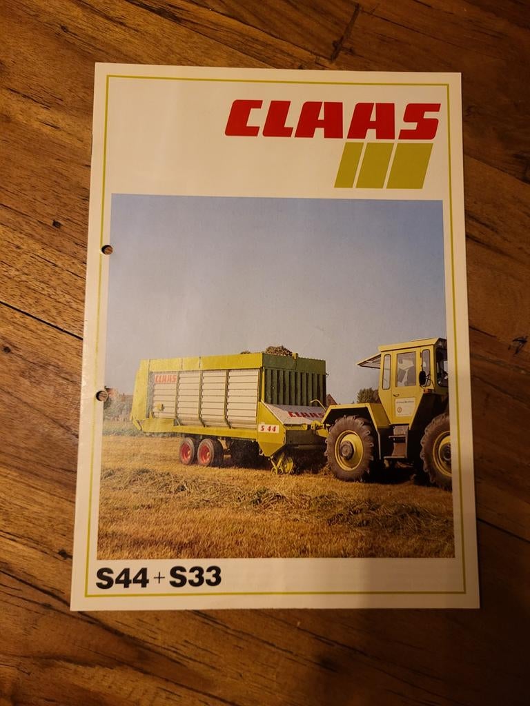tractor folder Claas S44 + S33 opraapwagens, Ophalen of Verzenden, Zo goed als nieuw