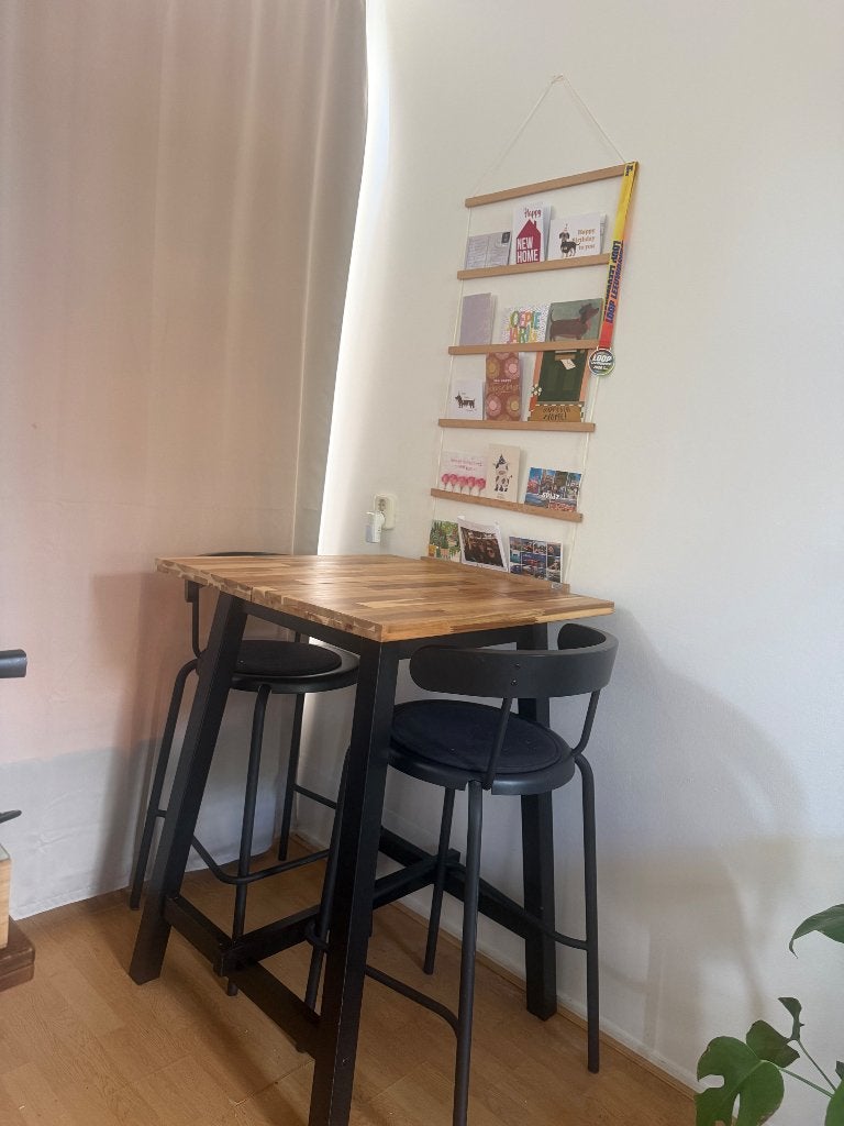 SKOGSTA bartafel, Ophalen