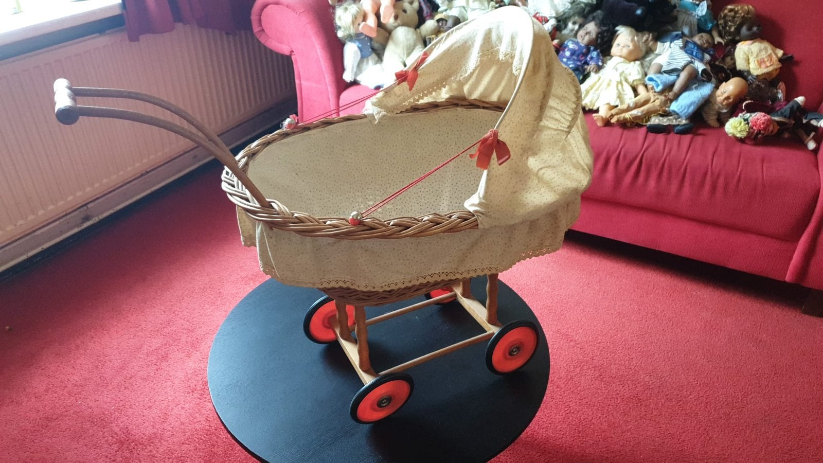 Vintage poppenwagen, Ophalen, Gebruikt, Jongen of Meisje