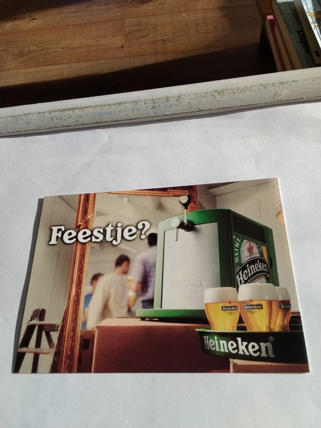 Heineken Cooltap Ansichtkaart - Feestje?, Verzamelen, Ophalen of Verzenden, 1980 tot heden, Ongelopen
