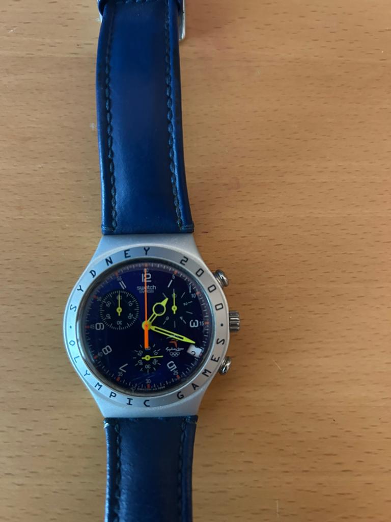 Swatch Sydney 2000 Olympische Spelen, Ophalen of Verzenden, Kunststof, Swatch