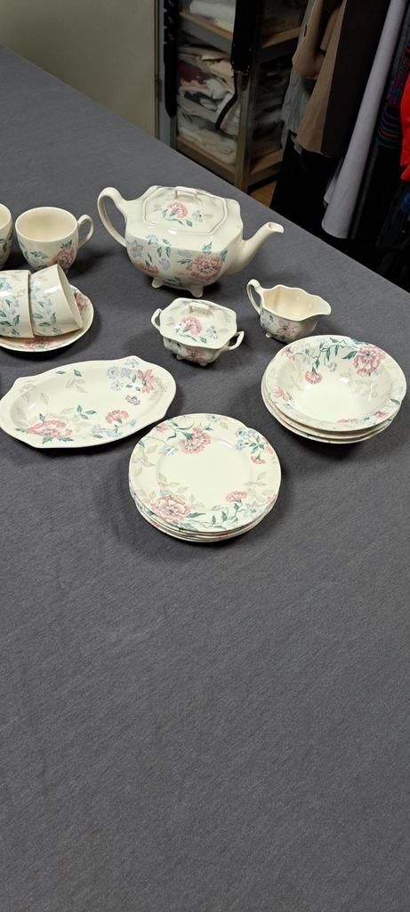 Johnson Brothers Servies, Ophalen, Zo goed als nieuw, Steen/keramiek, Meerkleurig