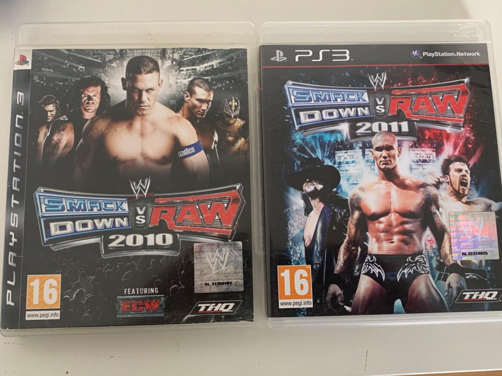 Ps3 www Smackdown vs Raw 2010 & 2011, Ophalen of Verzenden, Zo goed als nieuw, Sport