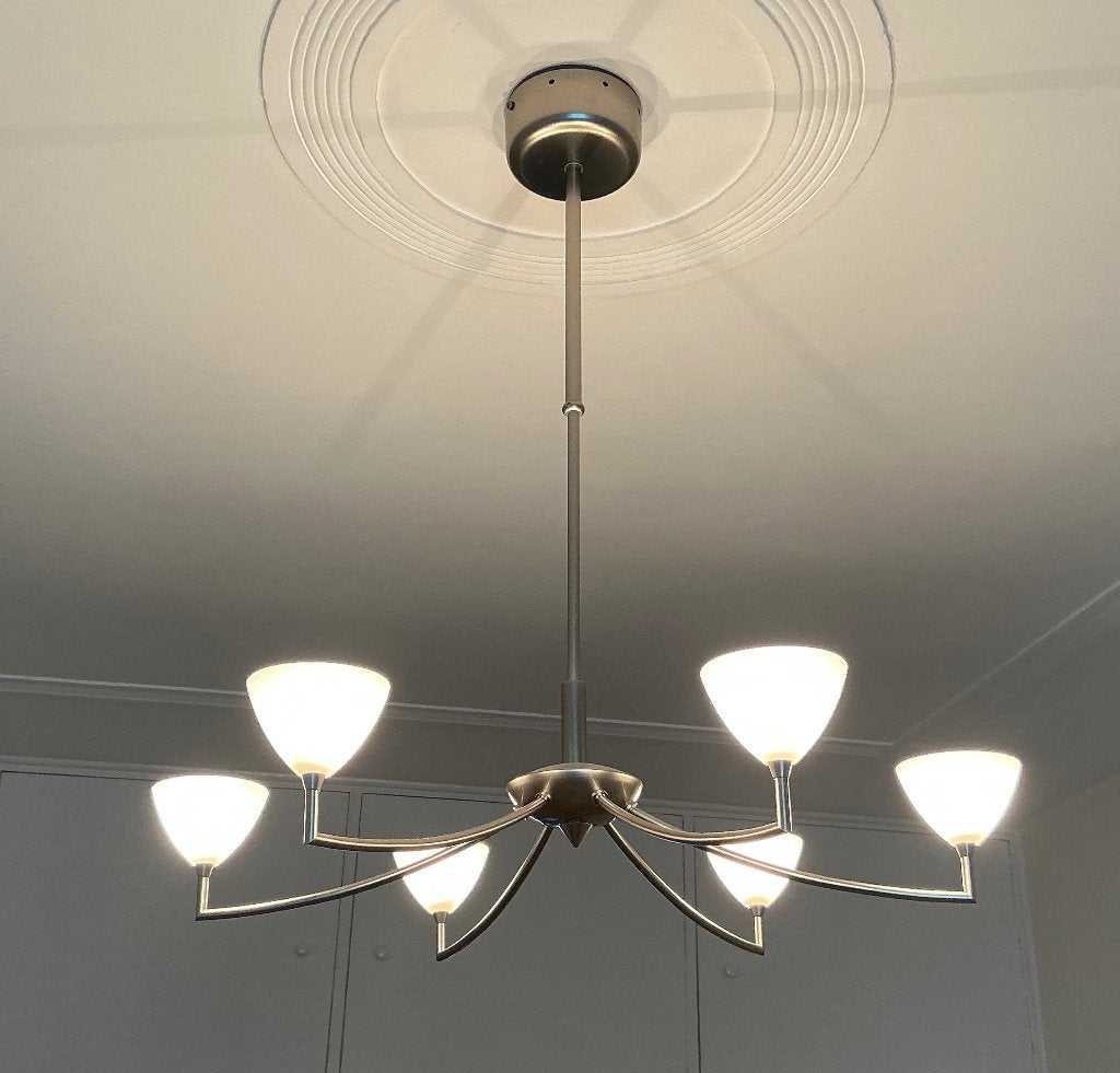 Plafondlamp, Ophalen, Hanglamp, Dimbaar, Zo goed als nieuw