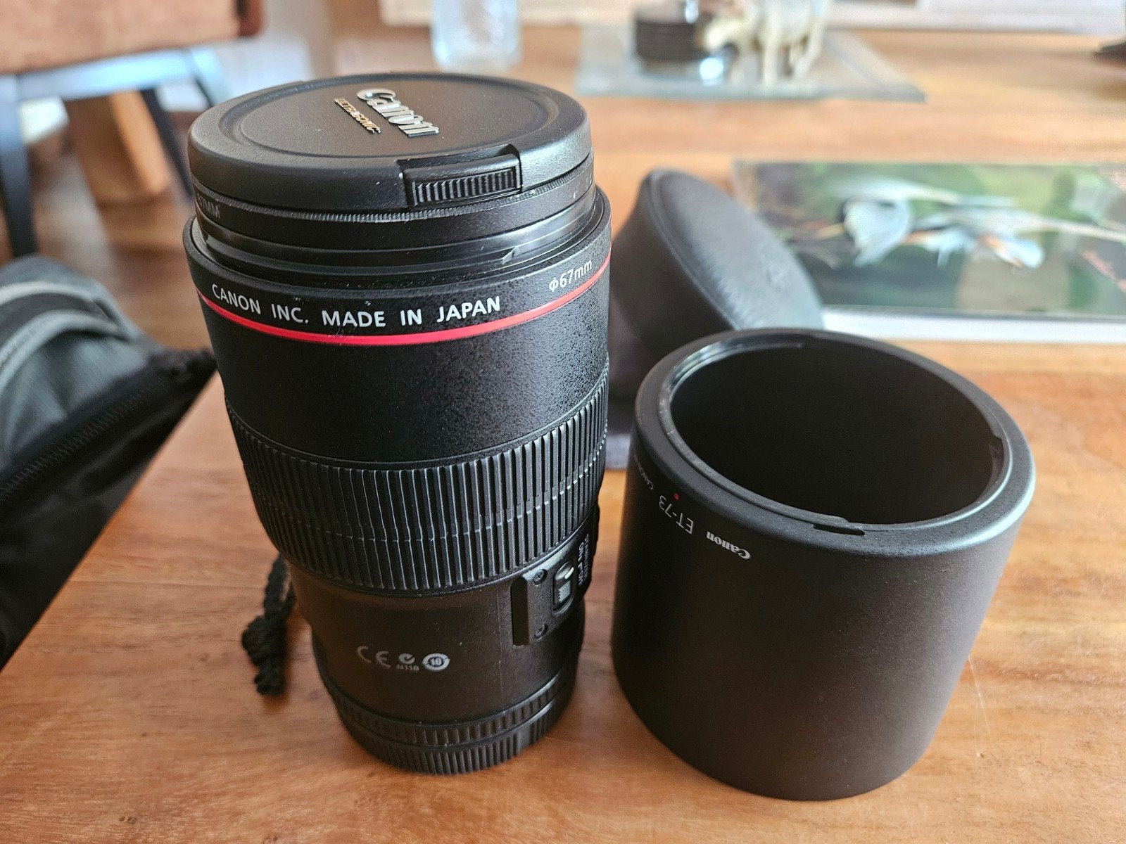 CANON EF 100mm Macro F/2.8L IS USM - TOPSTAAT!, Audio, Tv en Foto, Fotografie | Lenzen en Objectieven, Ophalen of Verzenden, Zo goed als nieuw