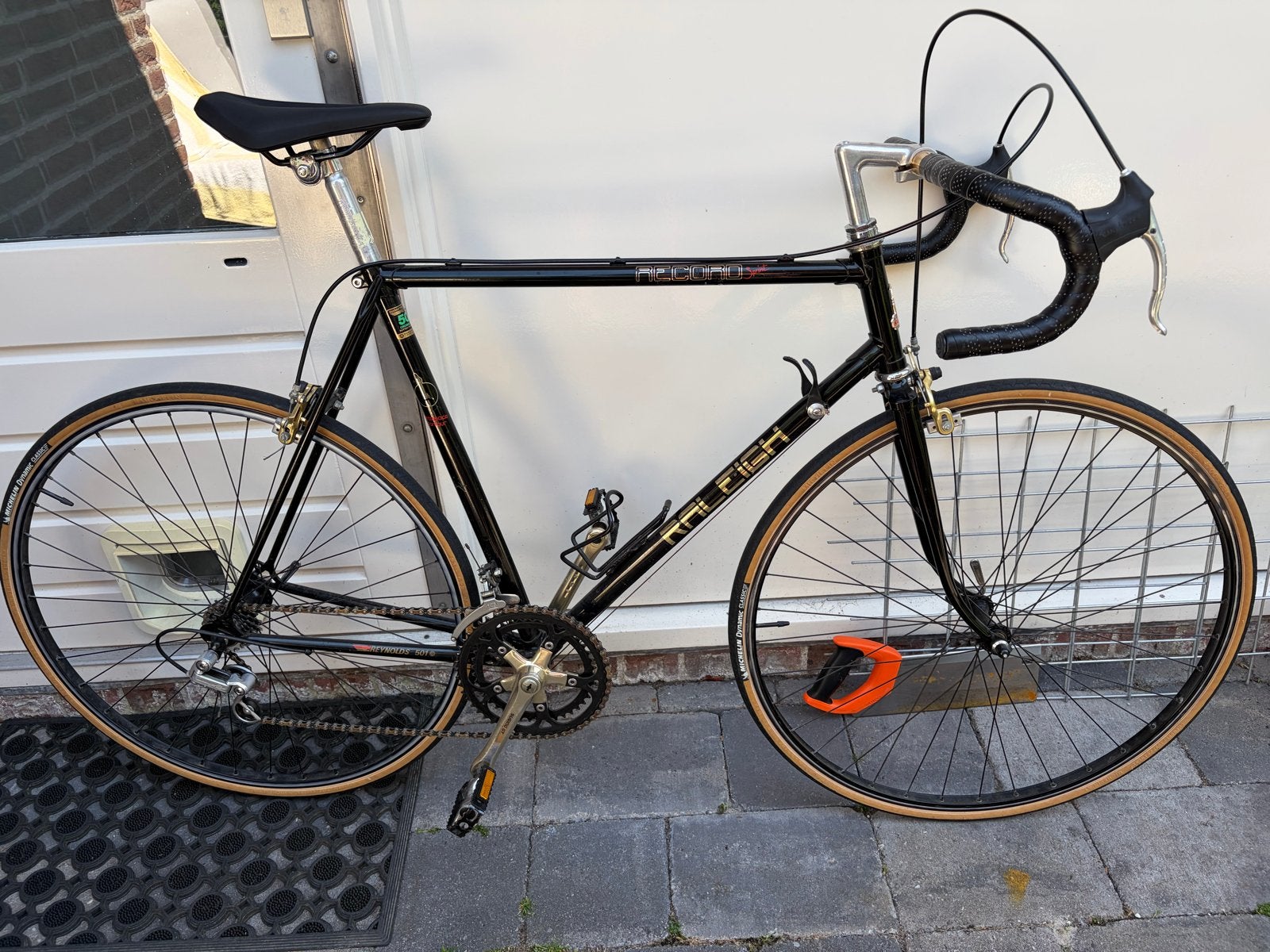 Raleigh Record Sprint Racefiets - Topconditie 58CM, Staal, Zo goed als nieuw, 57 tot 61 cm, Ophalen