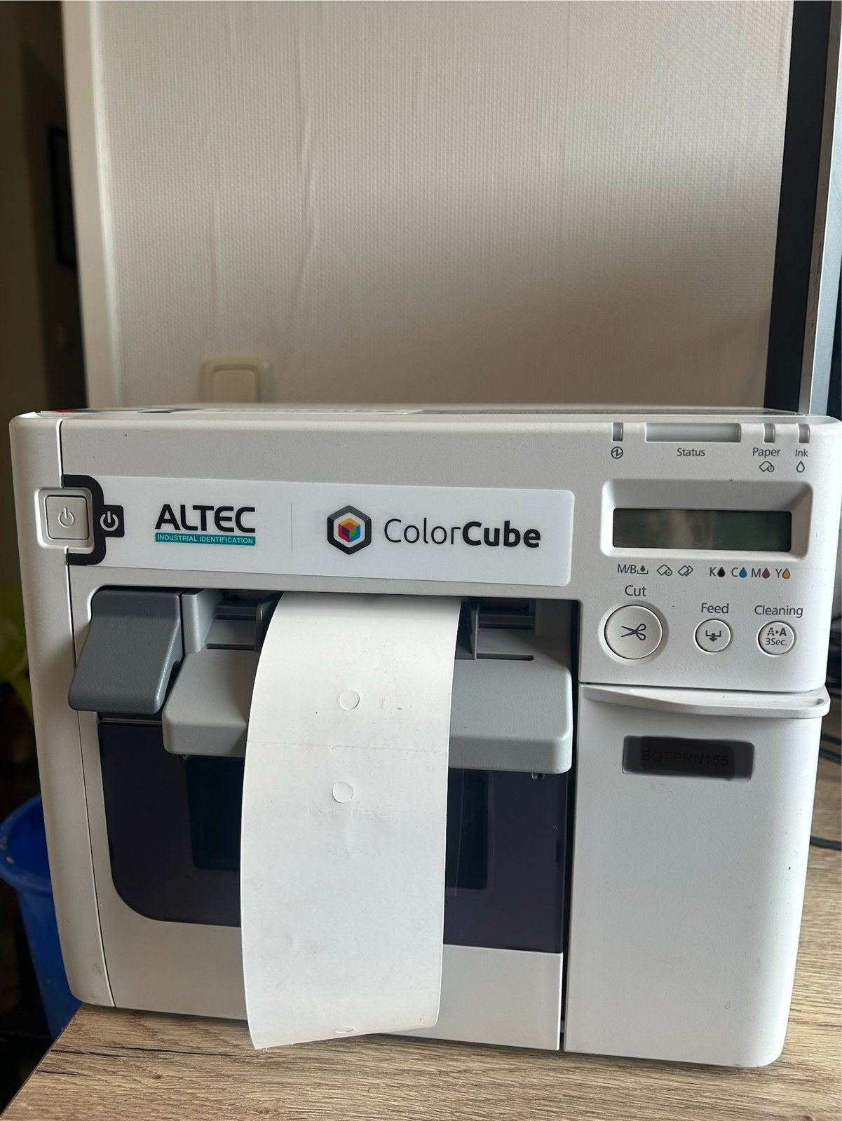 Altec ColorCube Labelprinter met labels en inkt, Computers en Software, Printer, Inkjetprinter, Kleur printen, Ophalen of Verzenden