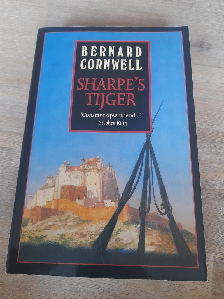 Bernard Cornwell - Sharpe's tijger, Boeken, Ophalen of Verzenden, Zo goed als nieuw, Bernard Cornwell