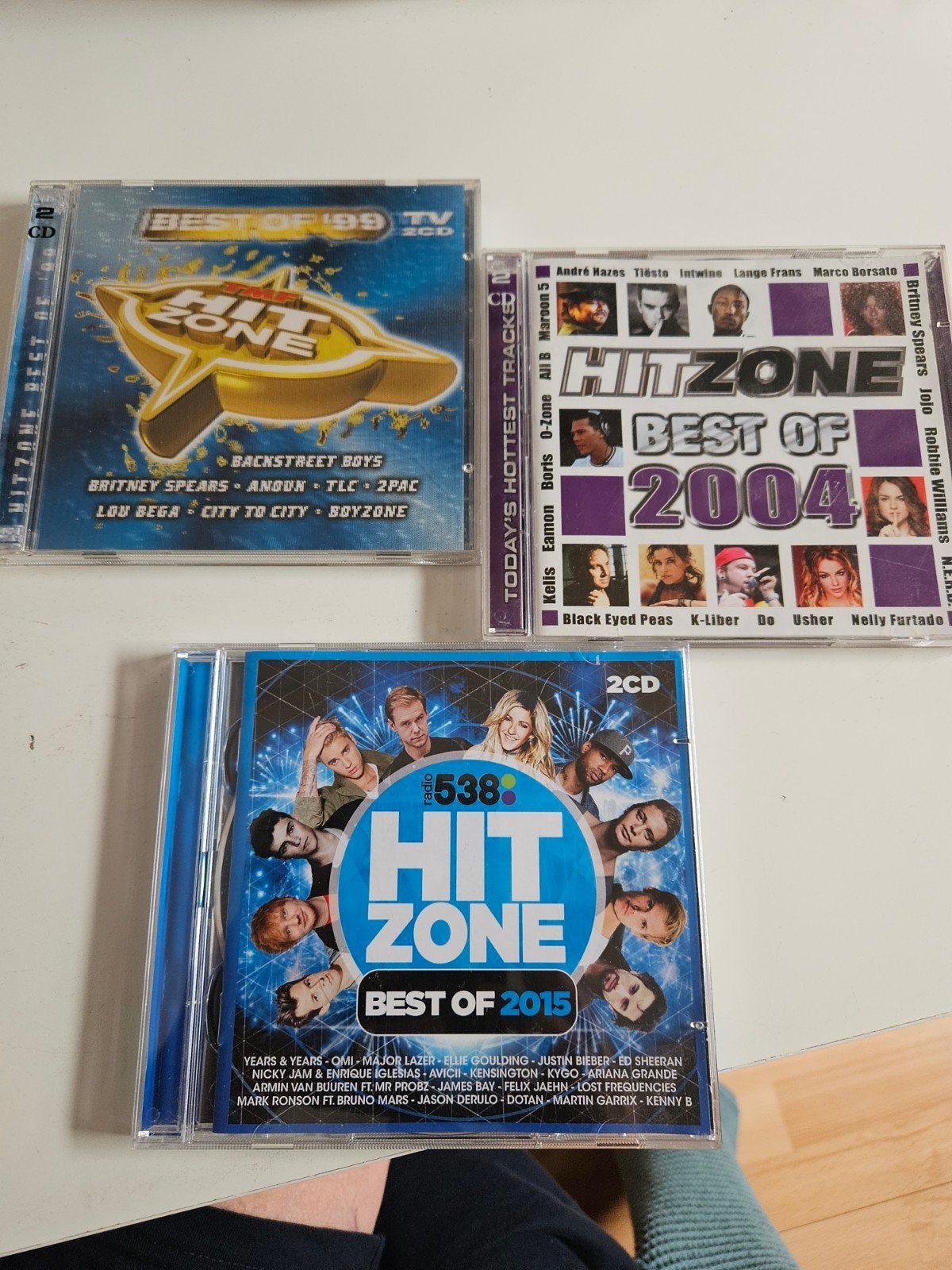 HitZone CD Collectie: Best of '99, '04, '15 (3 CD's), Ophalen of Verzenden, Gebruikt, Boxset