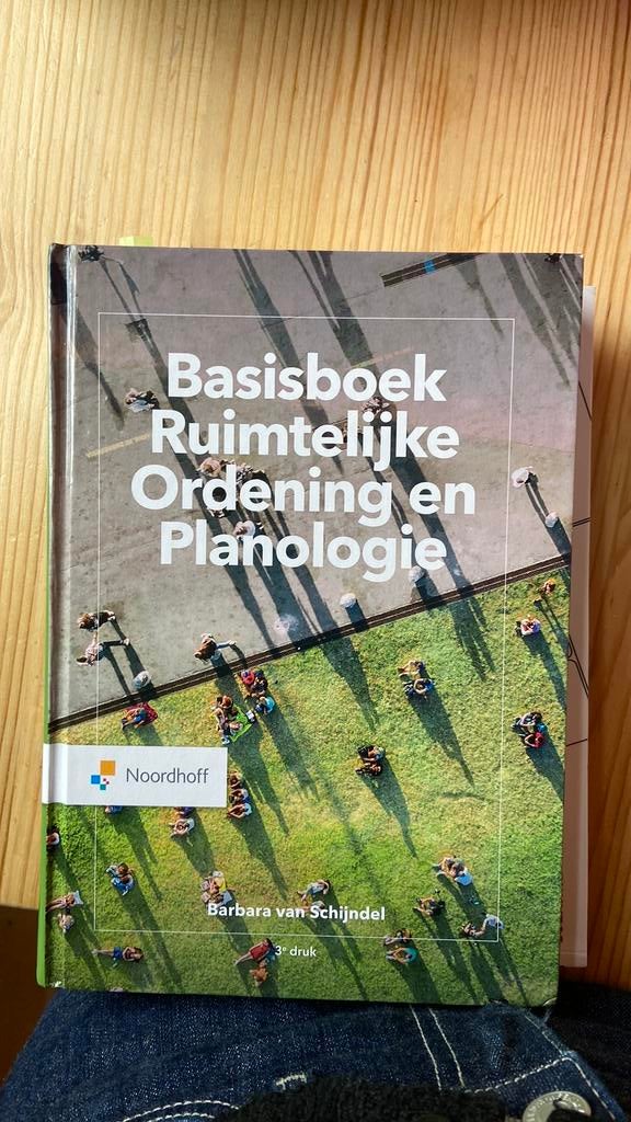 Basisboek Ruimtelijke Ordening en Planologie, Boeken, Ophalen of Verzenden, Zo goed als nieuw, Barbara van Schijndel, Nederlands