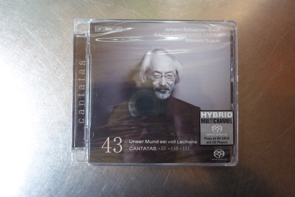 Bach Cantatas 43: 57 110 151 - Masaaki Suzuki SACD NIEUW, Cd's en Dvd's, Cd's | Klassiek, Overige typen, Ophalen of Verzenden