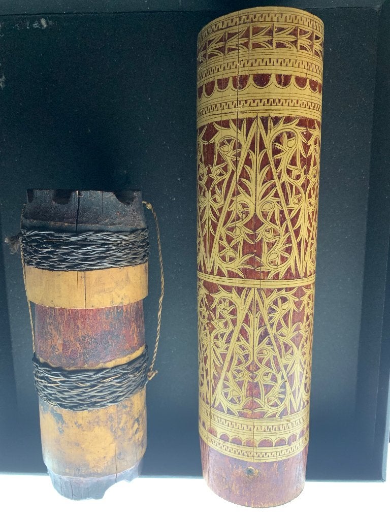 Dayak, borneo, asmat, sepik, schild, kris, Ophalen of Verzenden