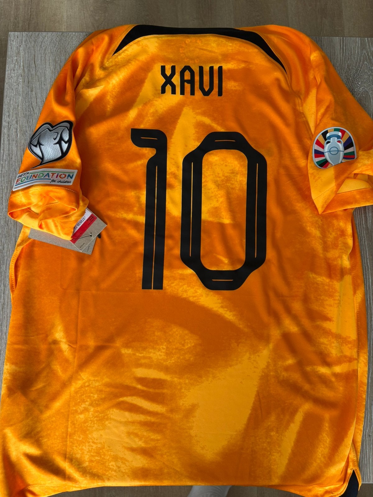 Nederlands elftal shirt EK WK origineel Xavi match details, Verzamelen, Sportartikelen en Voetbal, Ophalen of Verzenden, Zo goed als nieuw
