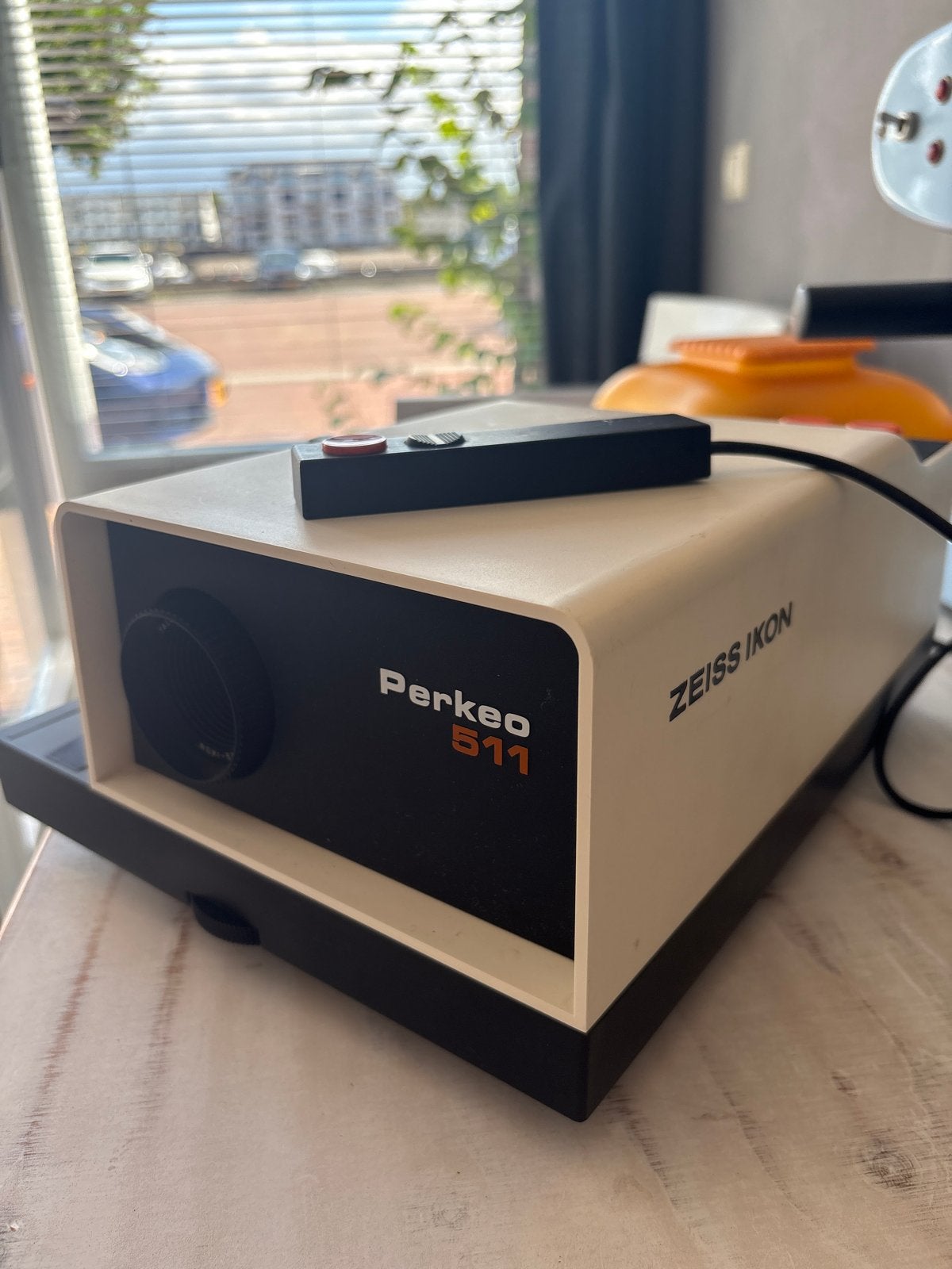 Vintage Zeiss Ikon Perkeo 511 Diaprojector, Ophalen of Verzenden, Gebruikt