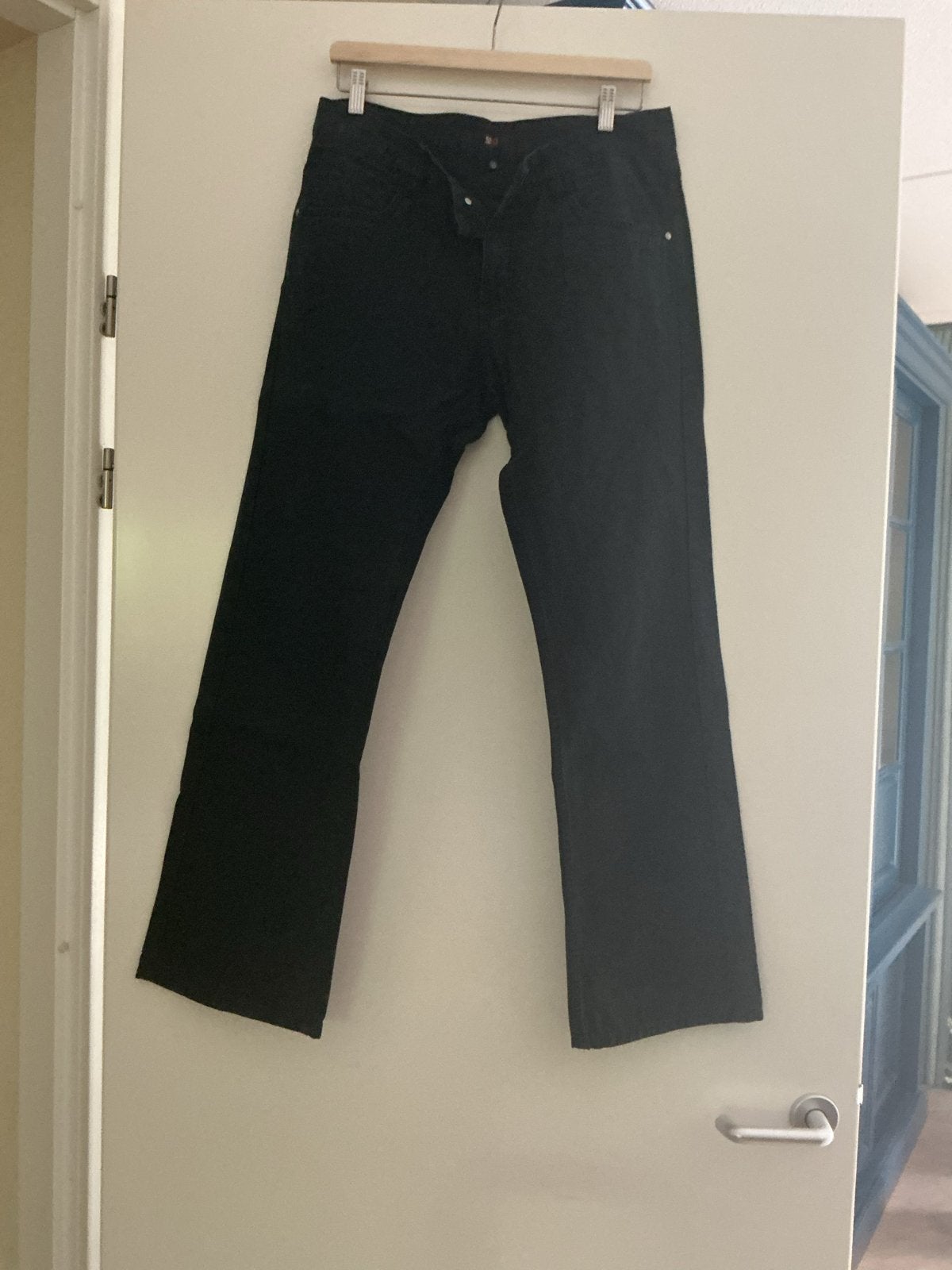 Zwarte heren spijkerbroek Soho New York - Maat 32/32, Kleding | Heren, Spijkerbroeken en Jeans, Ophalen of Verzenden, Zo goed als nieuw